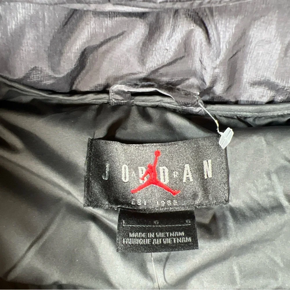 Nike‎ Air Jordan Down Jacket Therma Fit Anthracite FV7219-060 Men’s Size Large